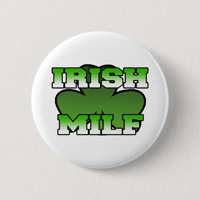 Bóton Redondo 5.08cm Botão irlandês de MILF (Frente)
