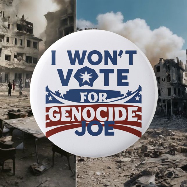 Bóton Redondo 5.08cm botão joe do genocídio (Criador carregado)