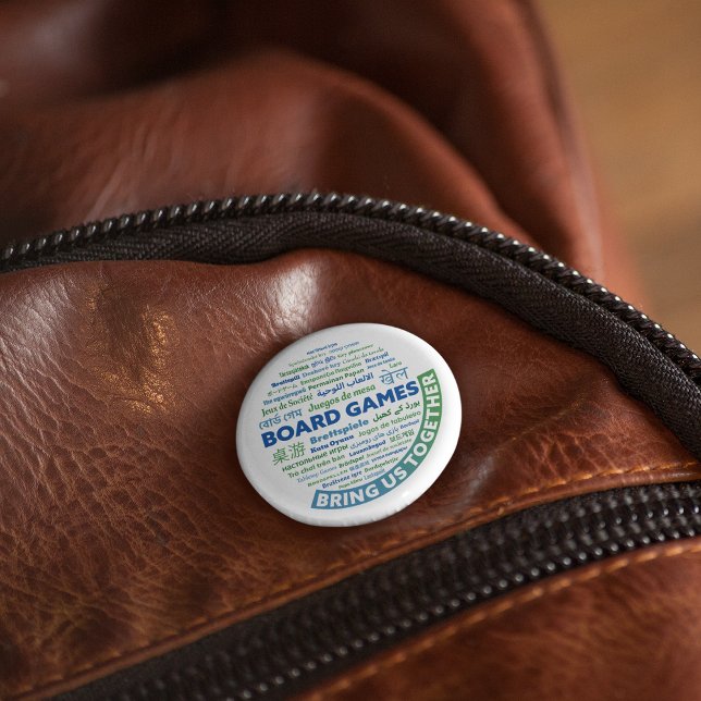 Bóton Redondo 5.08cm Botão Jogos do conselho Juntem-nos (Criador carregado)