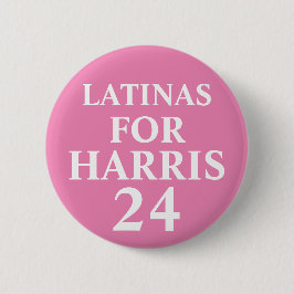 Bóton Redondo 5.08cm Botão Latinas Por Harris