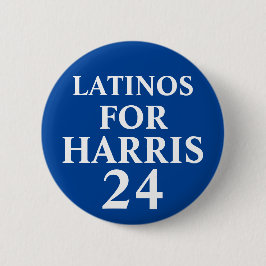 Bóton Redondo 5.08cm Botão Latinos Para Harris