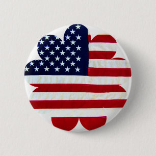 Bóton Redondo 5.08cm Botão Love &Peace_