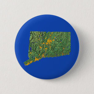 Bóton Redondo 5.08cm Botão Mapear Conexão
