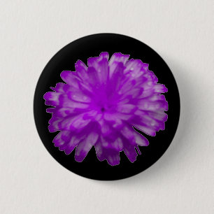 Bóton Redondo 5.08cm Botão Marigold Roxo
