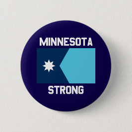 Bóton Redondo 5.08cm Botão Minnesota Strong
