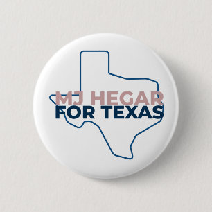 Bóton Redondo 5.08cm Botão MJ Hegar para Texas