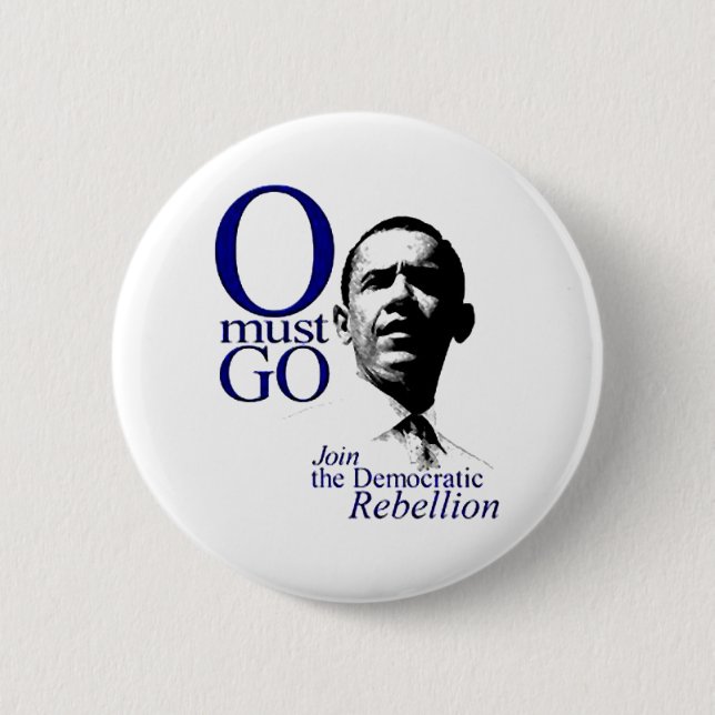 Bóton Redondo 5.08cm Botão nascido americano da república OMG - ABR1037 (Frente)