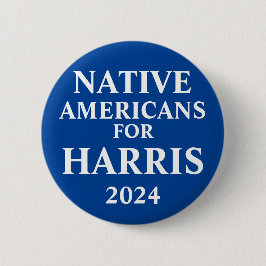 Bóton Redondo 5.08cm Botão Nativos Americanos Para Harris
