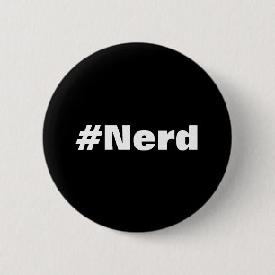 Bóton Redondo 5.08cm Botão #Nerd