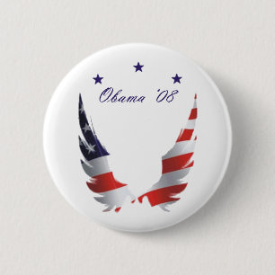 Bóton Redondo 5.08cm Botão oficial #1 de Obama