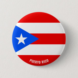 Bóton Redondo 5.08cm Botão Patriótico Encantador da Bandeira de Porto R