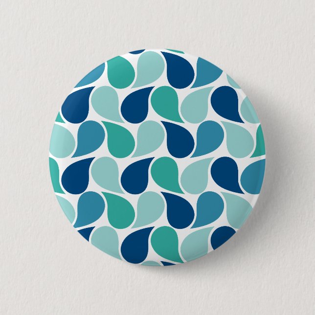 Bóton Redondo 5.08cm Botão personalizado 'Descartar padrão' (Frente)