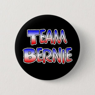 Bóton Redondo 5.08cm Botão Político Patriótico da Equipe Bernie Sanders