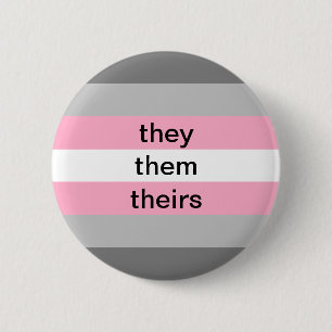 Bóton Redondo 5.08cm botão rebaixar eles/eles