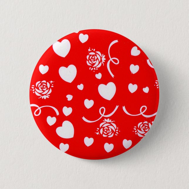 Bóton Redondo 5.08cm Botão REd Love (Frente)