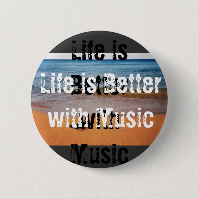 Bóton Redondo 5.08cm Botão redondo (Frente)