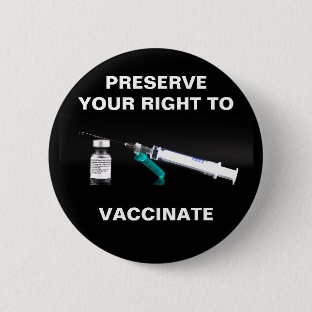 Bóton Redondo 5.08cm Botão redondo de 2,5 polegadas (Frente)