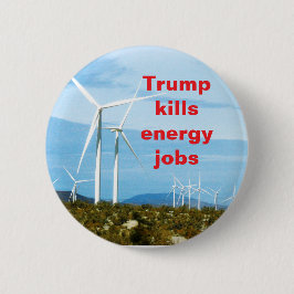 Bóton Redondo 5.08cm Botão redondo de 2,5 polegadas