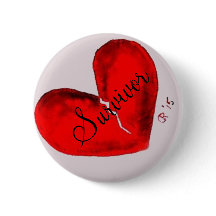 Botão redondo do sobrevivente do metal