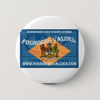 Bóton Redondo 5.08cm Botão redondo dos valores dos fundadores