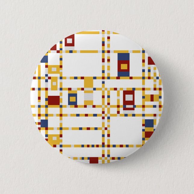 Bóton Redondo 5.08cm Botão redondo padrão de 2¼ polegadas (Frente)