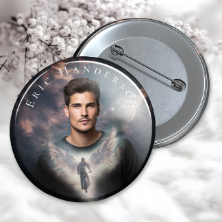 Bóton Redondo 5.08cm Botão redondo Personalizável de 2 polegadas