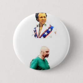 Bóton Redondo 5.08cm Botão - Reproduzindo através da cara