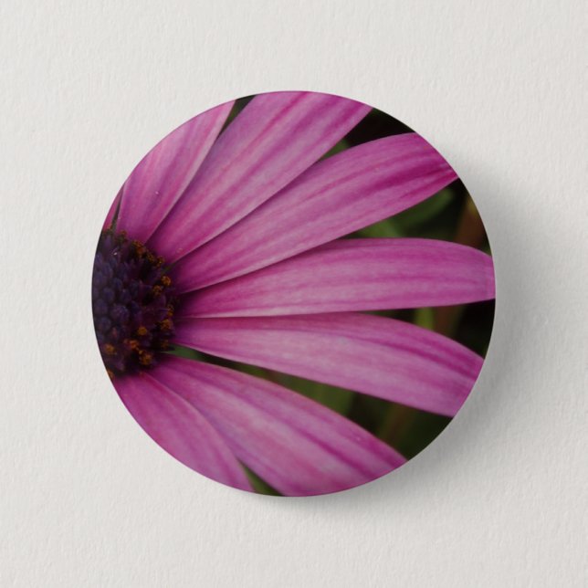 Bóton Redondo 5.08cm Botão roxo de Osteospurmum (Frente)