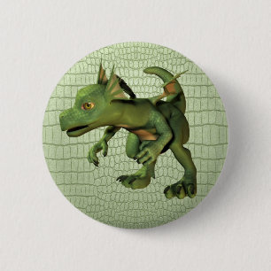 Bóton Redondo 5.08cm Botão Scaley do dragão