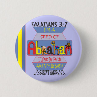 Bóton Redondo 5.08cm Botão Semente de Abraão I Eng I Rnd I 2,25X2,25