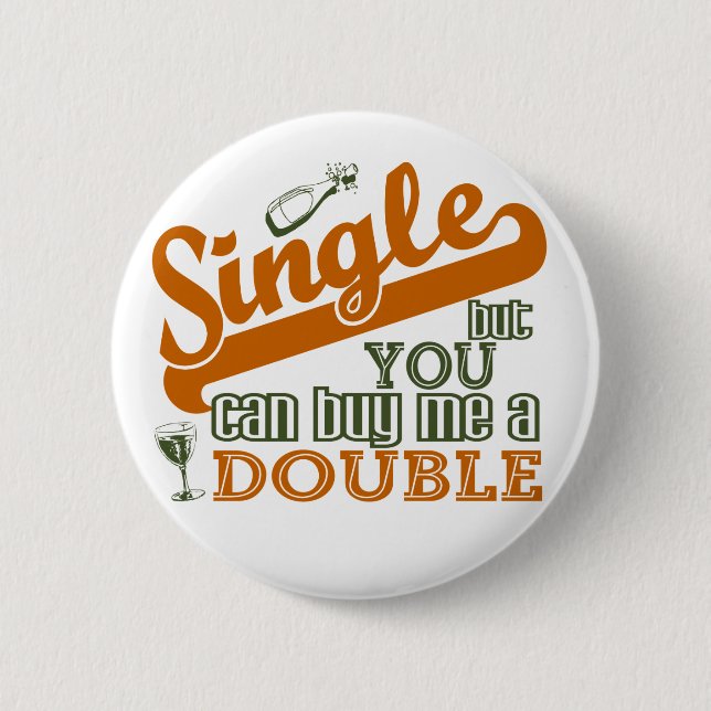 Bóton Redondo 5.08cm botão solteiro (Frente)