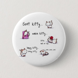 Bóton Redondo 5.08cm botão sonolento do gatinho