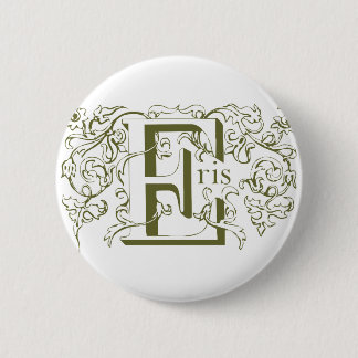 Bóton Redondo 5.08cm Botão verde de Eris