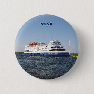 Bóton Redondo 5.08cm Botão Vitória II