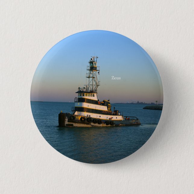 Bóton Redondo 5.08cm Botão Zeus (Frente)