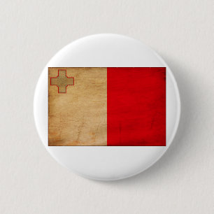 Bóton Redondo 5.08cm Botões da bandeira de Malta