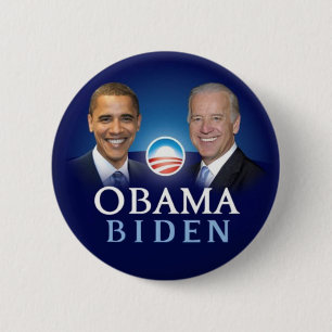 Bóton Redondo 5.08cm Botões da eleição 2012 de Obama Biden