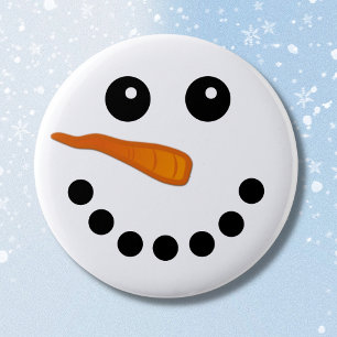 Bóton Redondo 5.08cm Botões de Pinback de Feriado de Inverno Bonito