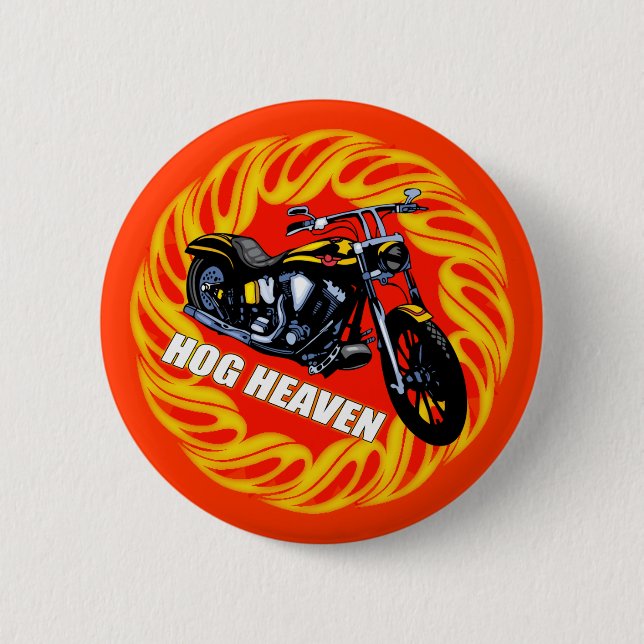 Bóton Redondo 5.08cm Botões do motociclista (Frente)