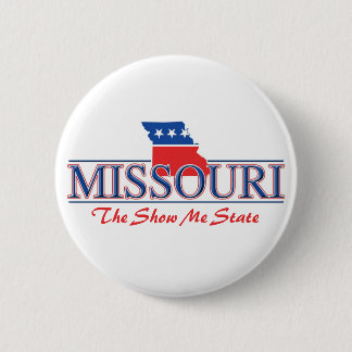 Bóton Redondo 5.08cm Botões patrióticos de Missouri
