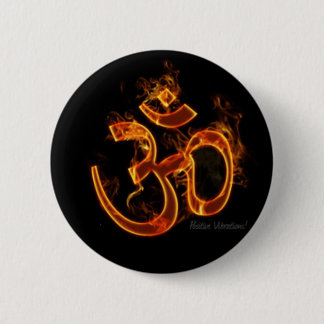 Bóton Redondo 5.08cm Botões psicadélicos