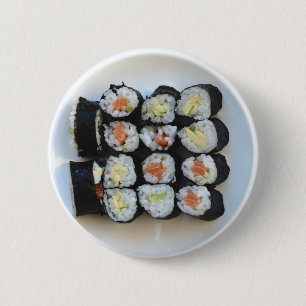 Bóton Redondo 5.08cm botões sushi
