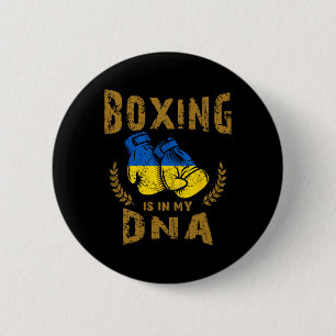 Bóton Redondo 5.08cm Boxe Está No Meu D-n-a Luvas De Boxe Da Bandeira D