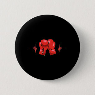Bóton Redondo 5.08cm Boxer Boxing in a box Luvas in a box Compe