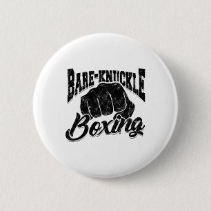 Bóton Redondo 5.08cm Boxing Bare-Knuckle - Boxing De Esporte E Malhação