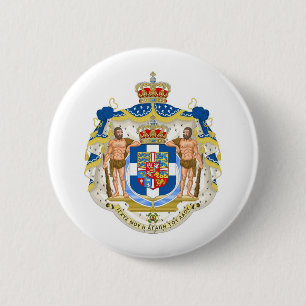 Bóton Redondo 5.08cm Brasão grega - piscina