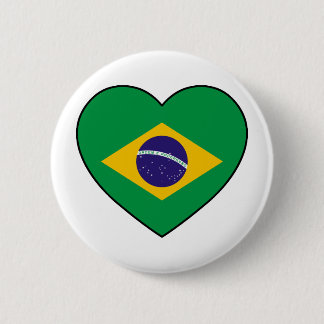 Bóton Redondo 5.08cm Brazil Heart Soccer