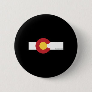 Bóton Redondo 5.08cm Breckenridge Colorado X Co Flag