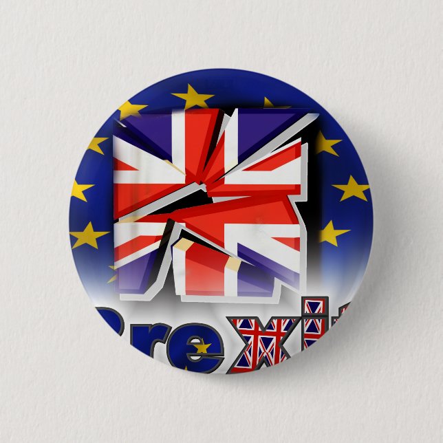 Bóton Redondo 5.08cm brexit (Frente)