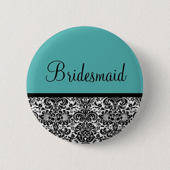 Bóton Redondo 5.08cm Bridesmaid (Frente)